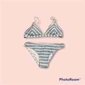 Stripped bikini great condition